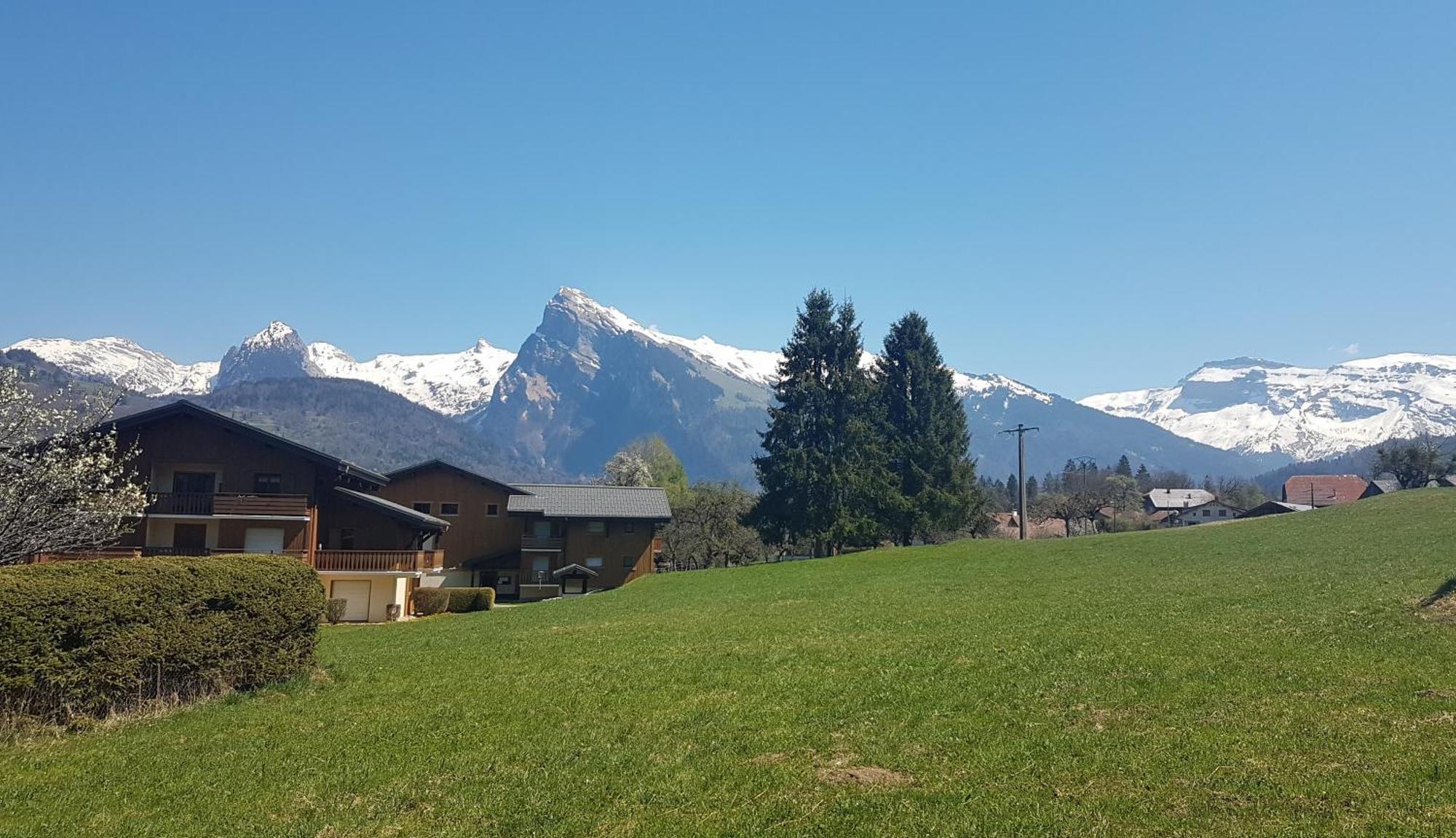 Le Gypaete Appartement Morillon Buitenkant foto