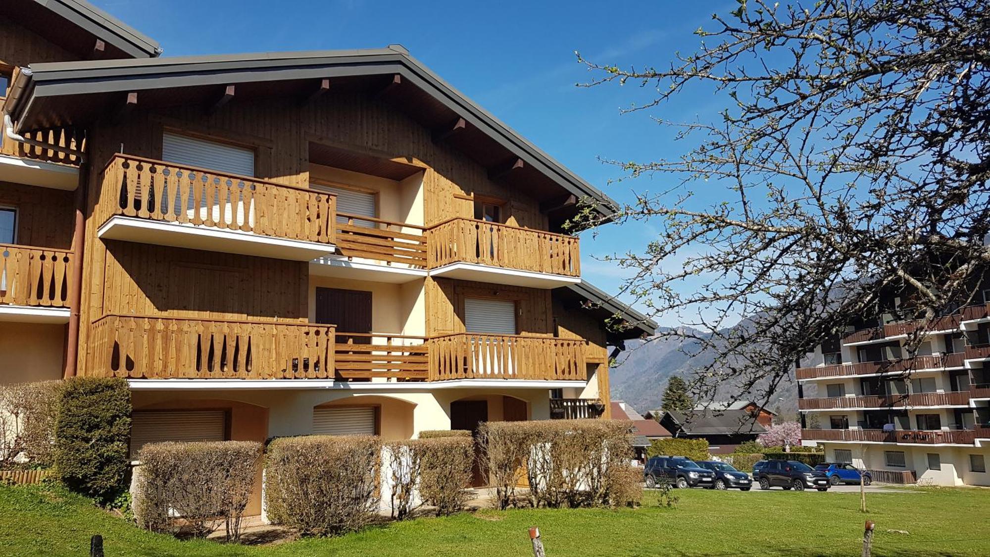 Le Gypaete Appartement Morillon Buitenkant foto